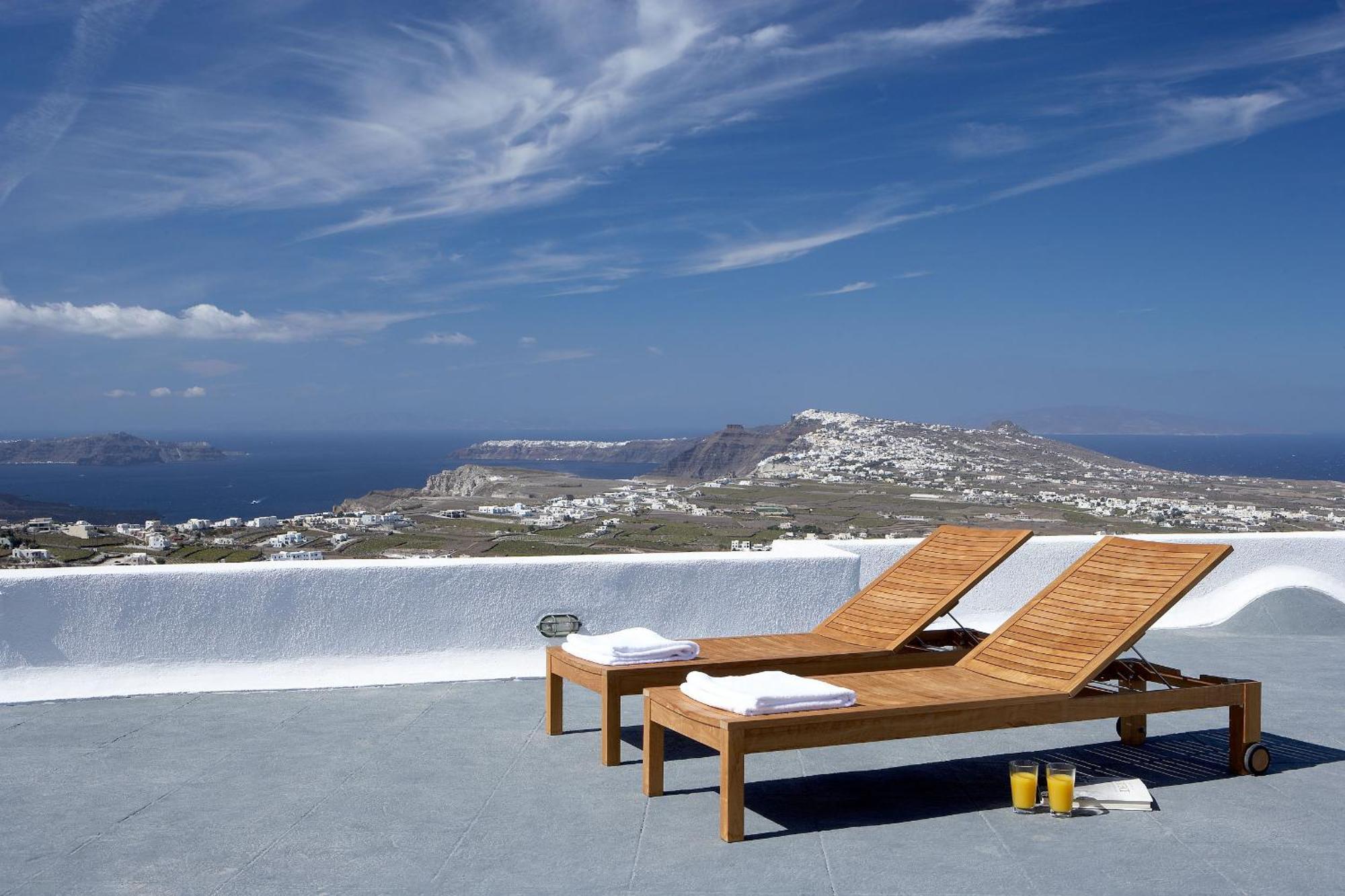 Villa Fabrica Santorini Pýrgos Exteriér fotografie